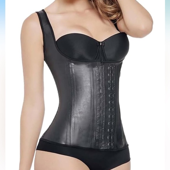 Ann Michell waist trainer corset black like new size 44/3XL - Picture 1 of 11